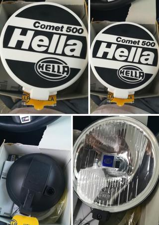 juego de faros hella redondos nuevos