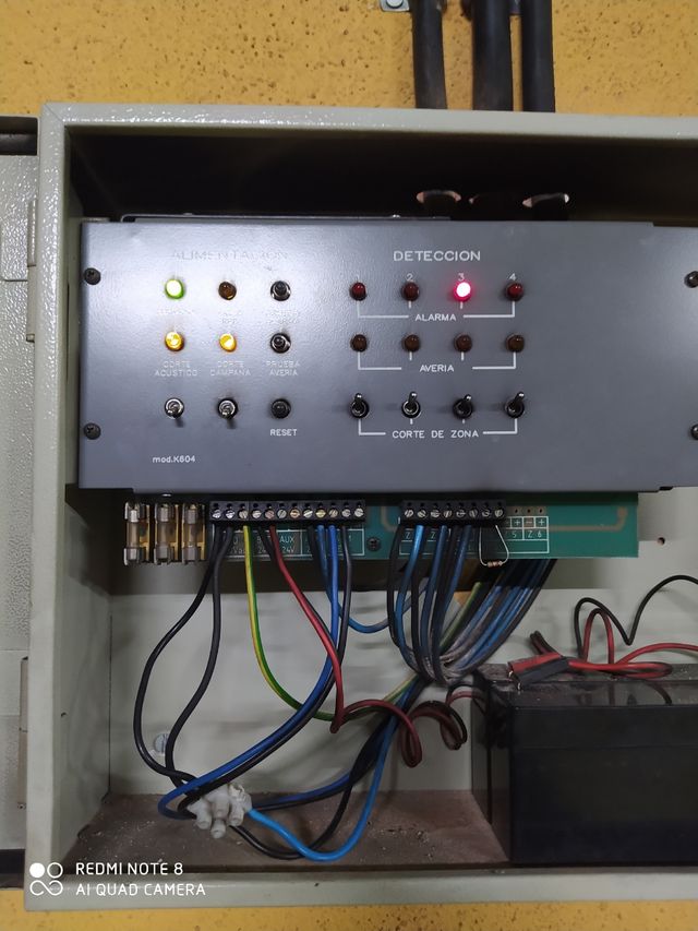 Técnico contra incendios y Baja tensión