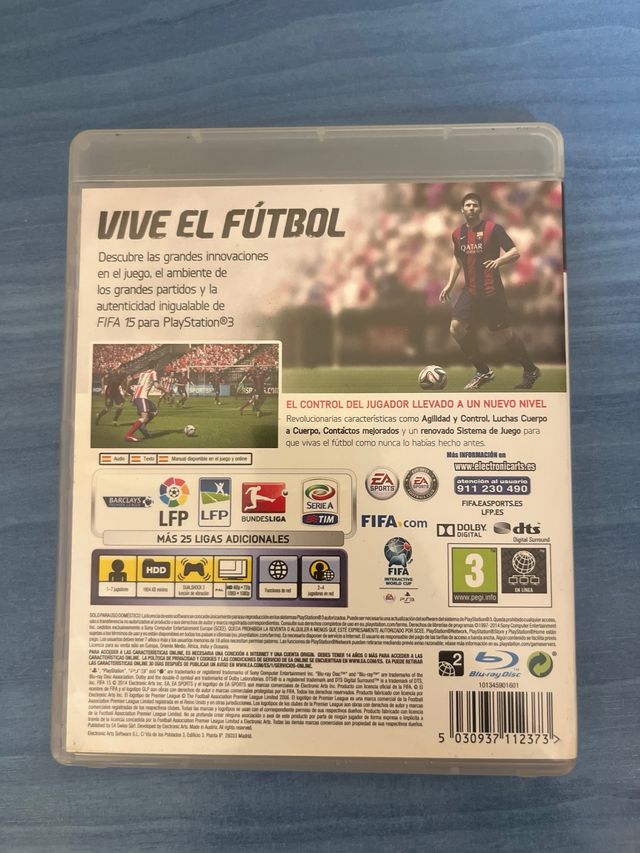 Juego FIFA15 PS3