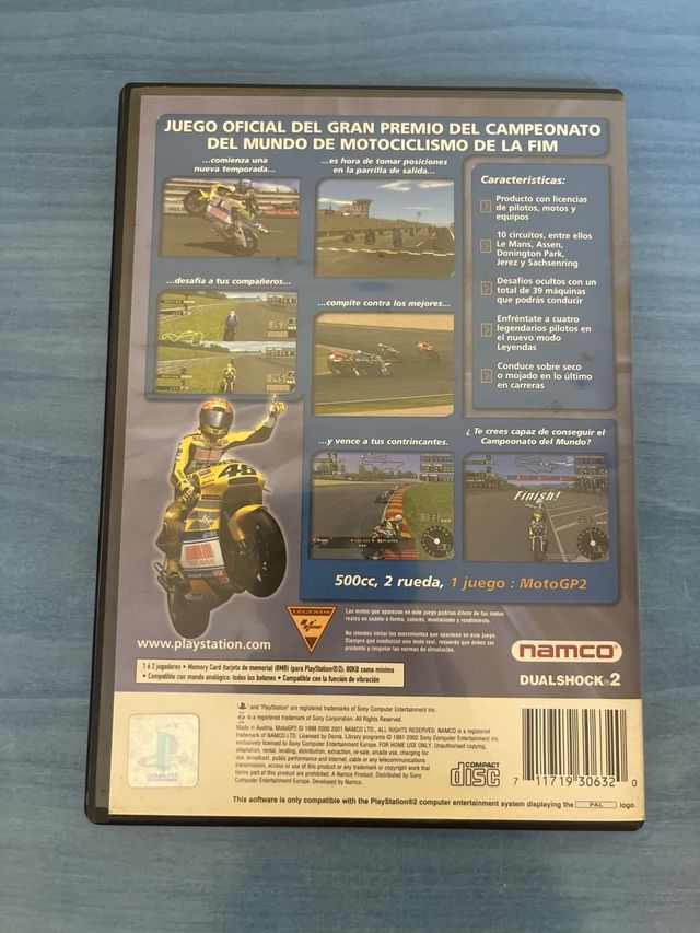 Juego Moto GP2 PS2