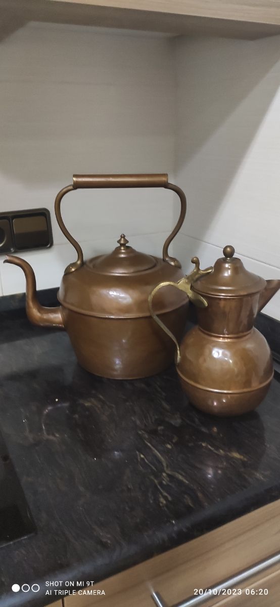 PIEZAS DE COBRE ANTIGUAS