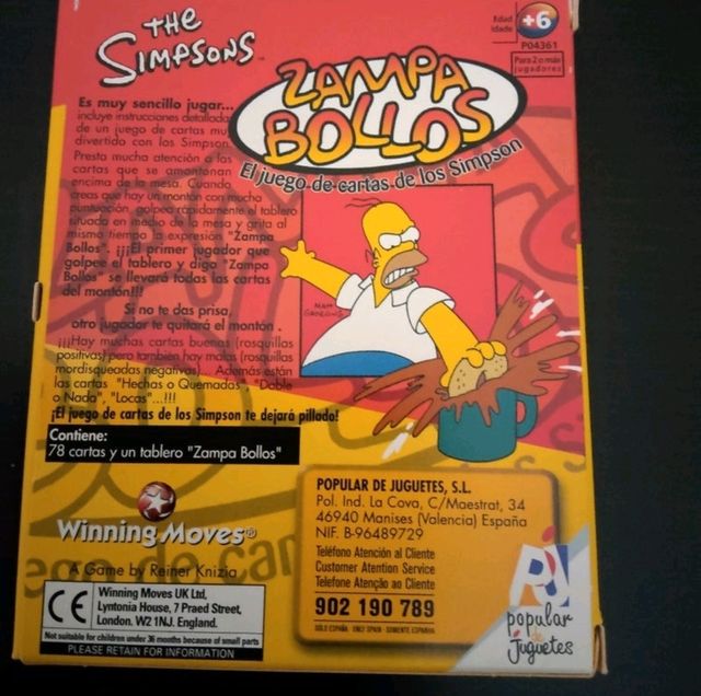 joc de taula Simpsons