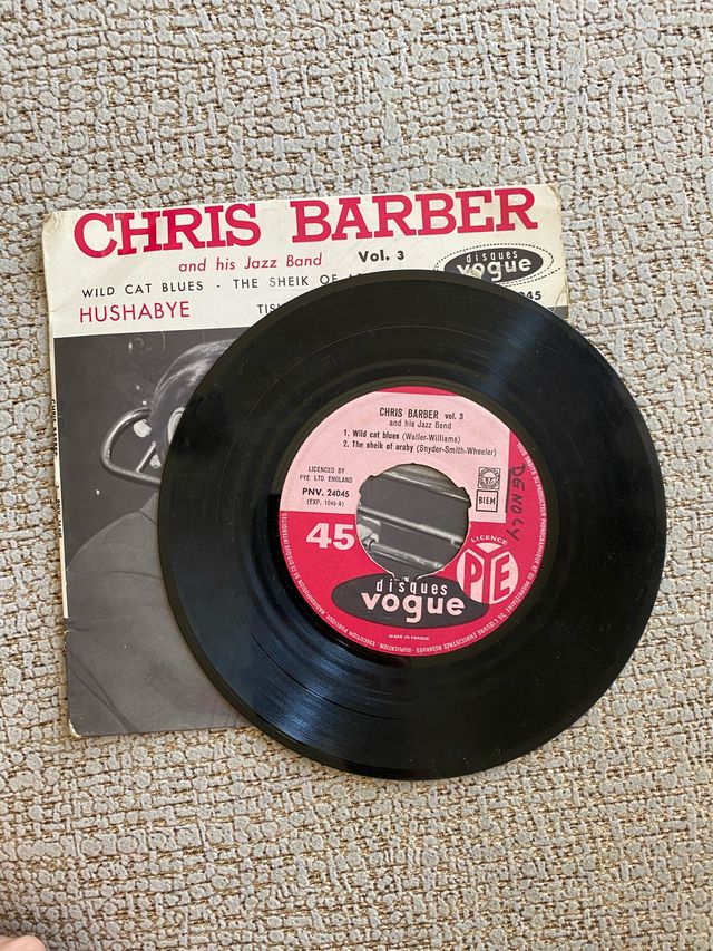 Mini vinilo Chris Barber