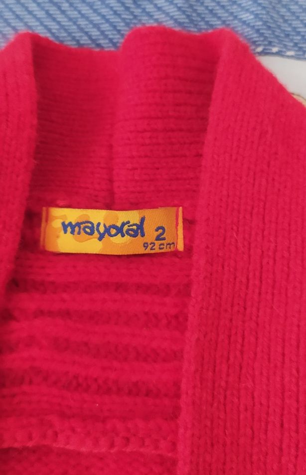 CHAQUETA DE LANA NIÑA. Marca MAYORAL
