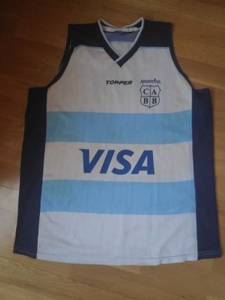 Camiseta de la selección Argentina Topper xxl de segunda mano por 25 EUR en  Madrid en WALLAPOP