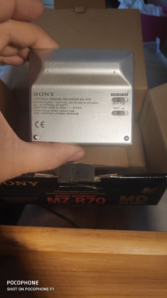 MINI DISC SONI RECORDER