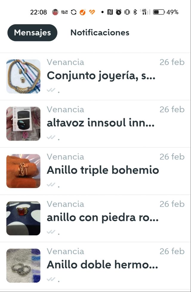 Set collar y pendientes