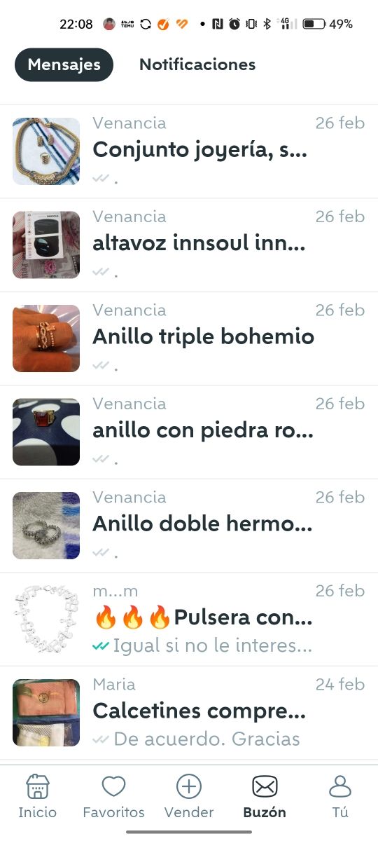 Set collar y pendientes