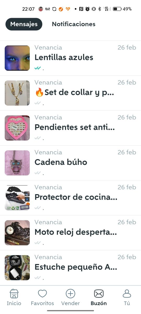 Set collar y pendientes