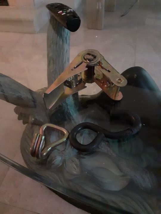 tensador y dos ganchos