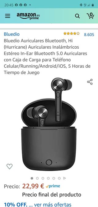 Bluedio Hi Hurricane de segunda mano por 14 € en Córdoba en Bluedio Auriculares Bluetooth, Hi (Hurricane) Auriculares