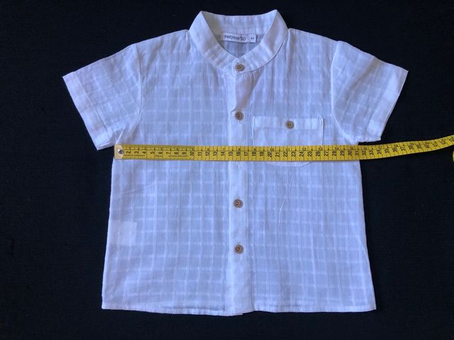 Camisa Paloma de la O. Talla 4 peq. Mejor Talla 3.