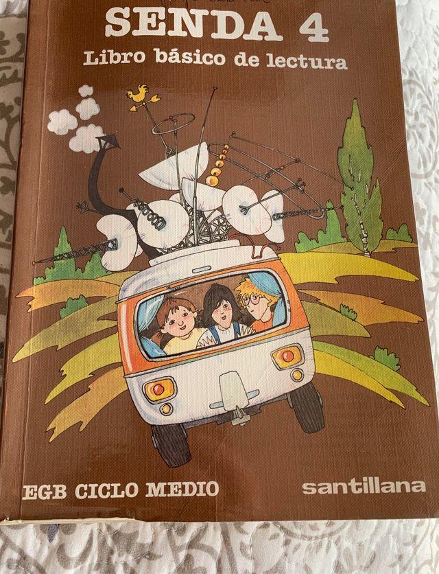 Senda 4 EGB Santillana 1982
