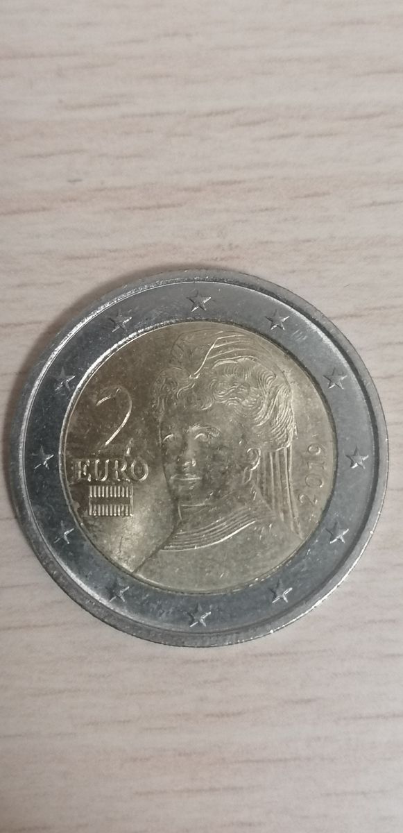 Monedas 2€ Austria de 2017 al 2024 (salvo 2022)