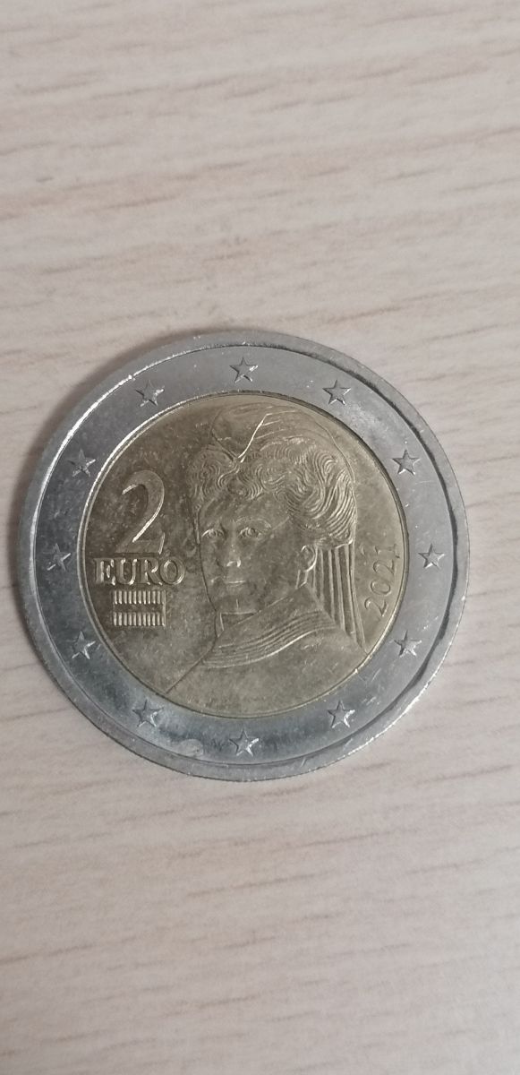 Monedas 2€ Austria de 2017 al 2024 (salvo 2022)