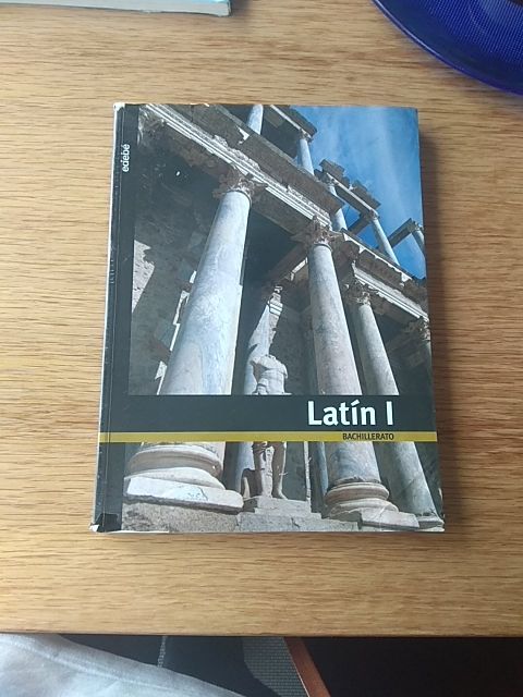 libro texto latín 1 bachiller