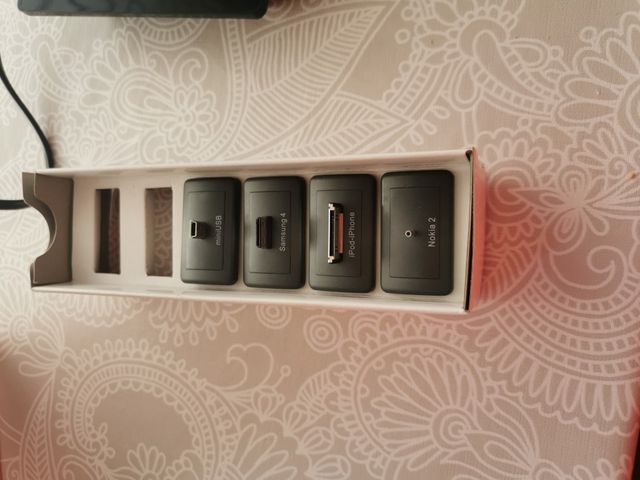 cargado móvil sobremesa doble