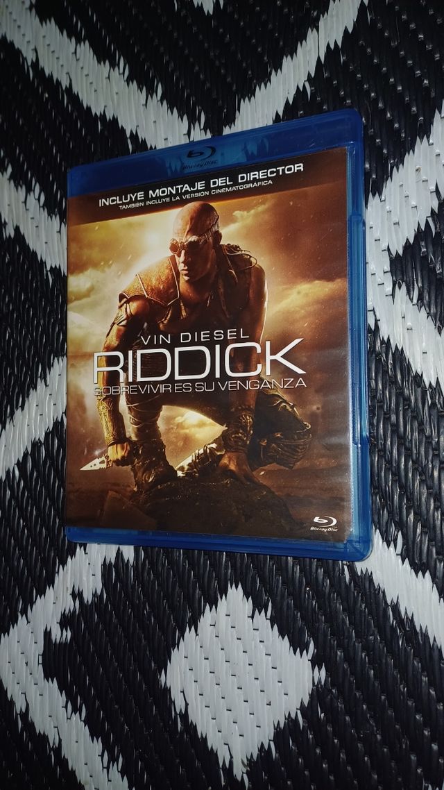 trilogía colección riddick en blu ray