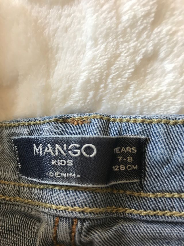 Pantalones vaqueros niño talla 7-8