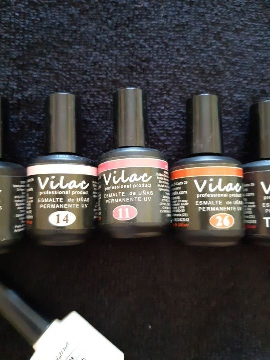 Esmaltes uñas gel permanente Vilac