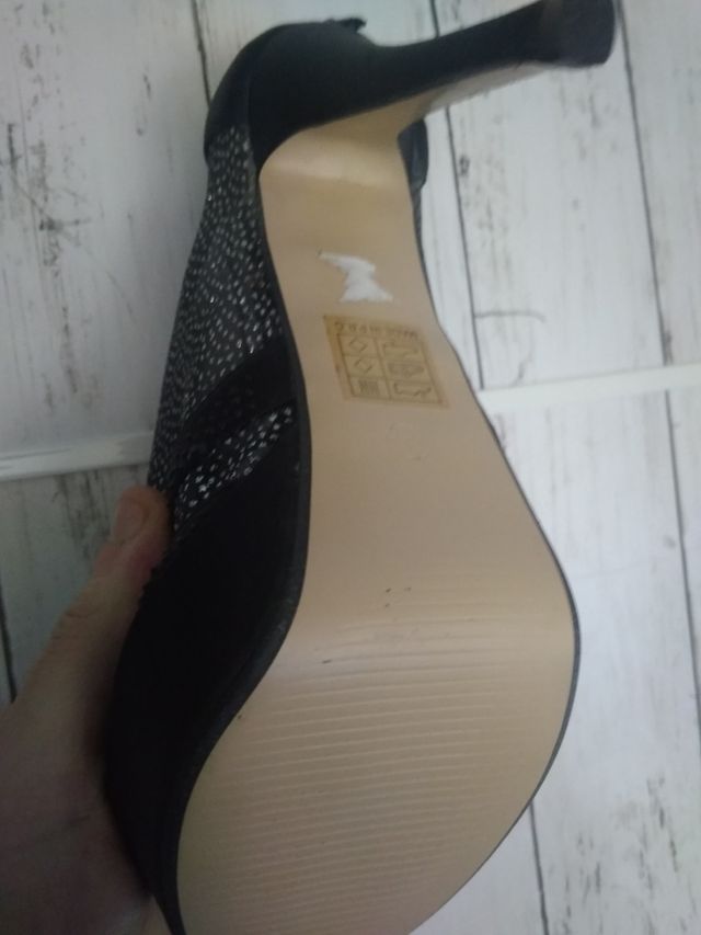 scarpe con tacco a spillo e plateau