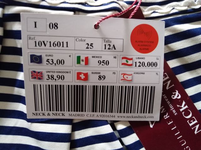 Falda Neck & Neck talla 12