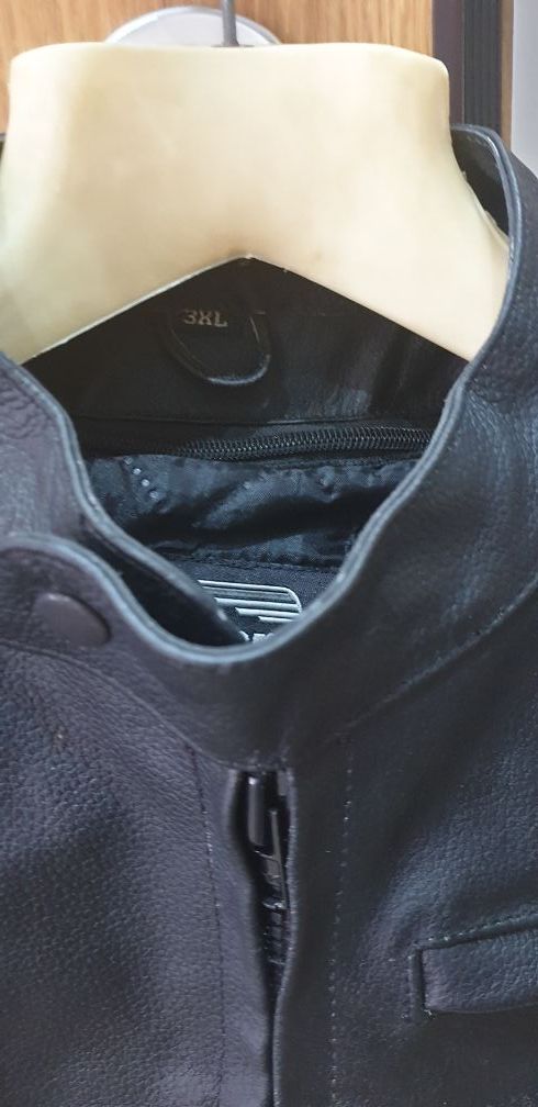 chaqueta motera estilo custom