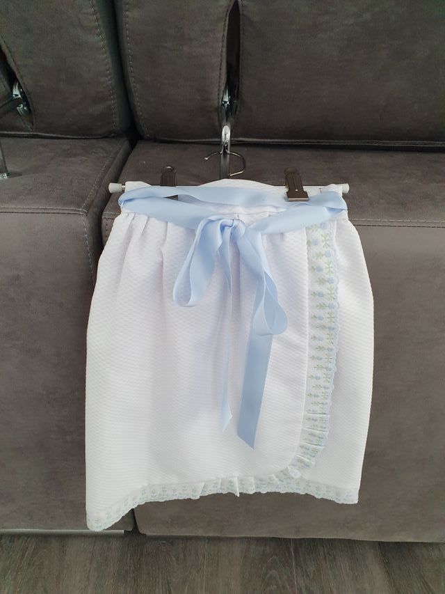 FALDON  PARA BEBE BAUTIZO