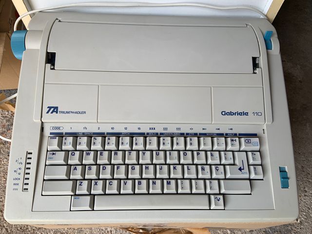 Máquina de escribir