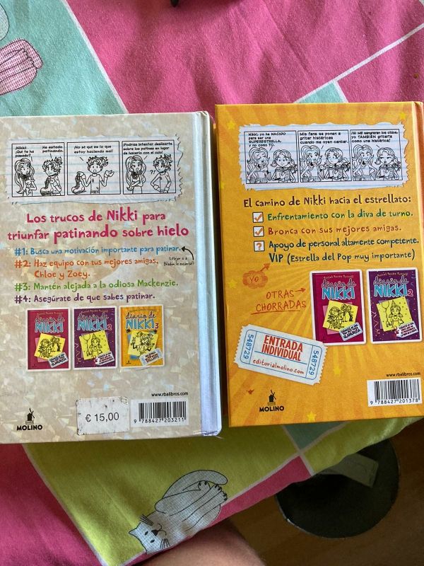 LIBROS DIARIO DE NIKKI 