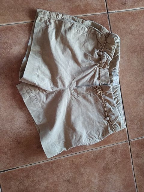 pantalon corto pana fina talla 9