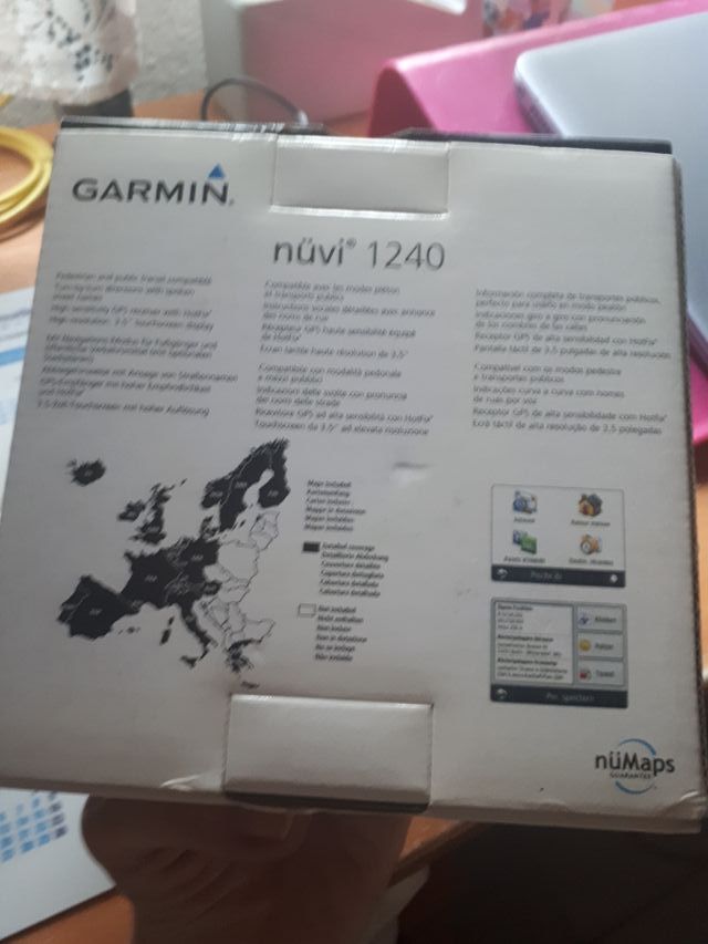 Navegador Garmin Nüvi 1240