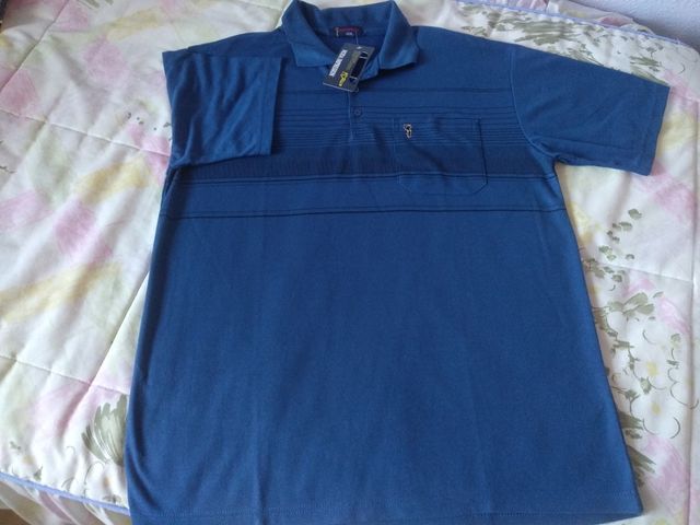 Polo azul