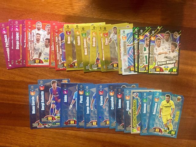 Cromos Adrenalyn 2017-2018