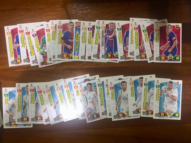 Cromos Adrenalyn 2017-2018