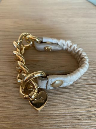 Pulsera piel y cadena dorada BIMBA Y LOLA de segunda mano por 10 EUR en  Pozuelo de Alarcón en WALLAPOP