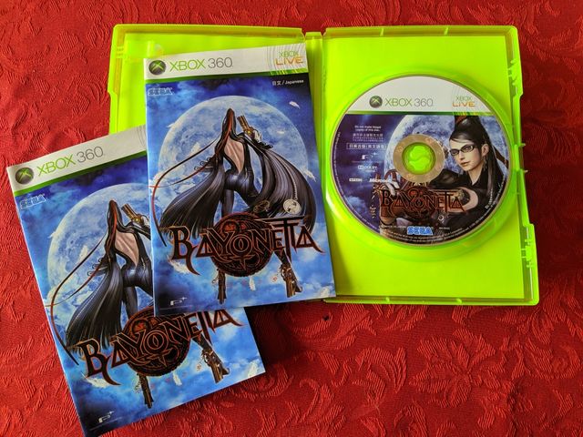Bayonetta xbox 360 edición Japonesa (sub. Español)