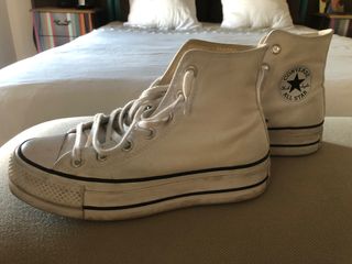 converse plataforma wallapop