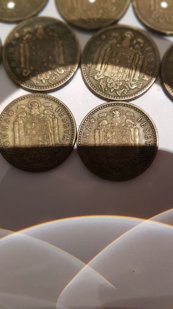 Lote 11 pesetas 1953 *19-56 Madrid