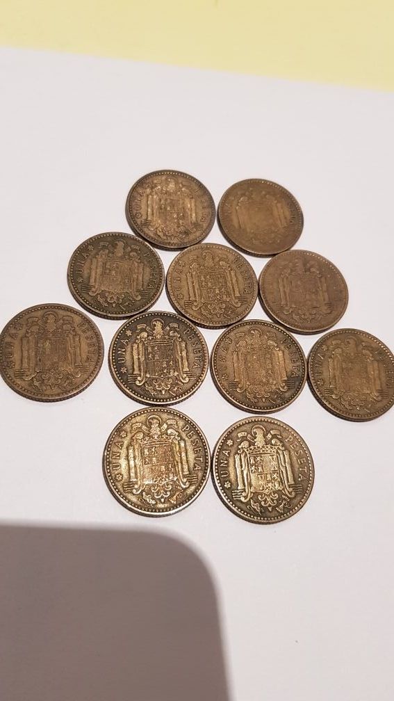 Lote 11 pesetas 1953 *19-56 Madrid