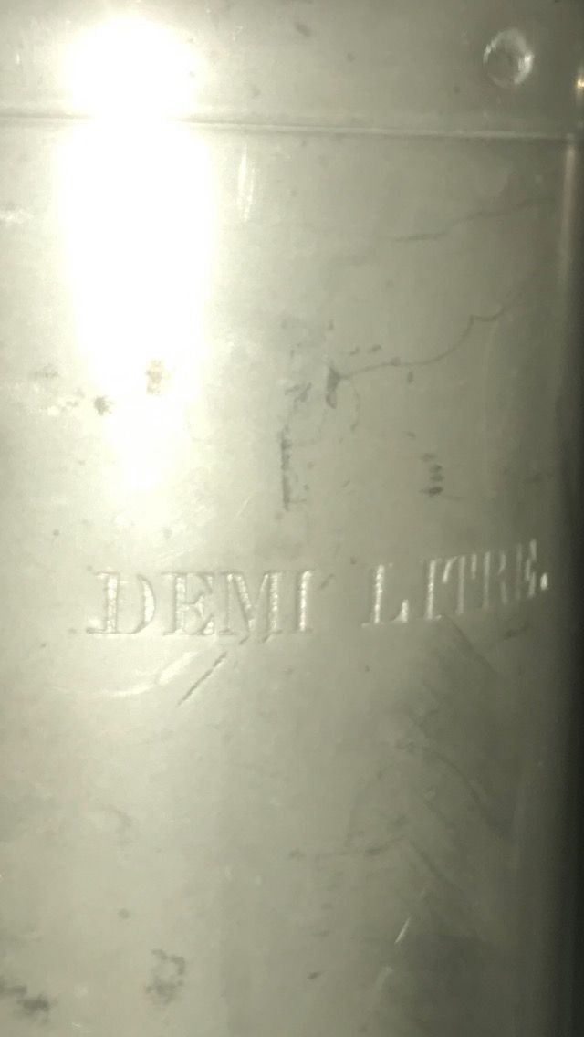 JARRAS DE COLECCIÓN DEMI LITRE SIGLO XVlll