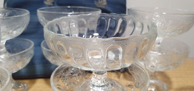 COPAS DE POSTRE VINTAGE NUEVAS.