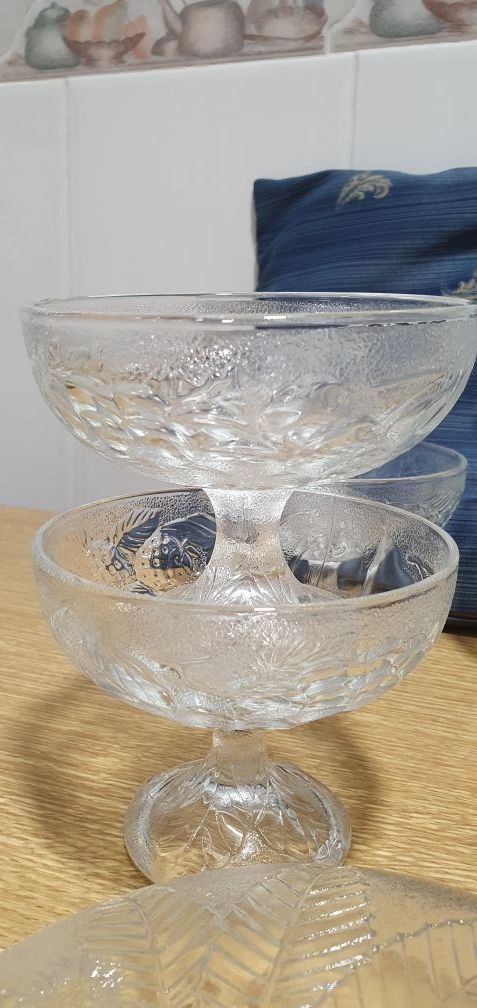 COPAS DE POSTRE VINTAGE NUEVAS.