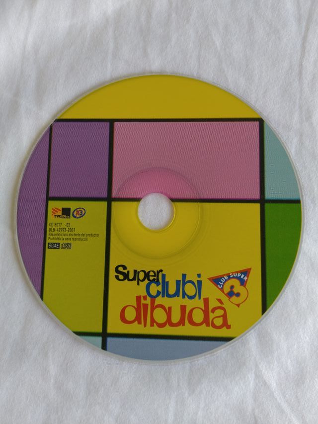 DVD karaoke BENVINGUTS AL CLUB ( SUPER 3 ) 2001