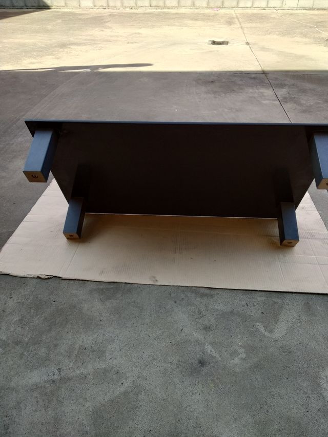 Mesa de cristal de tv