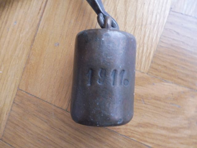 Bascula Pesa Romana Año 1911