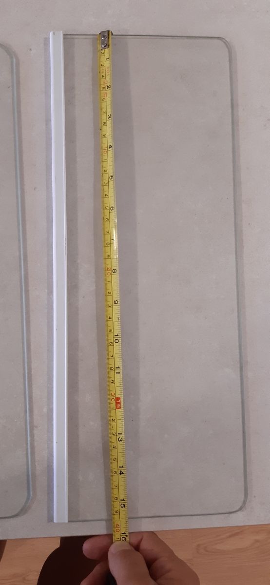 baldas de cristal para nevera de caravana