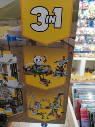 lego montaña rusa pirata