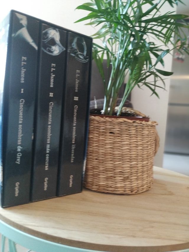 LIBROS CINCUENTA SOMBRAS DE GREY