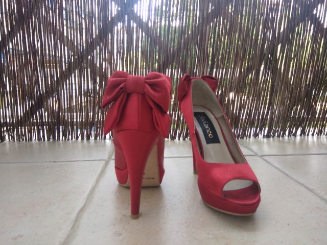 zapatos de fiesta, utilizados únicamente para una